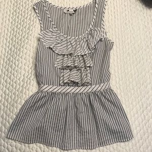 Anthropologie blouse-sleeveless SUMMER